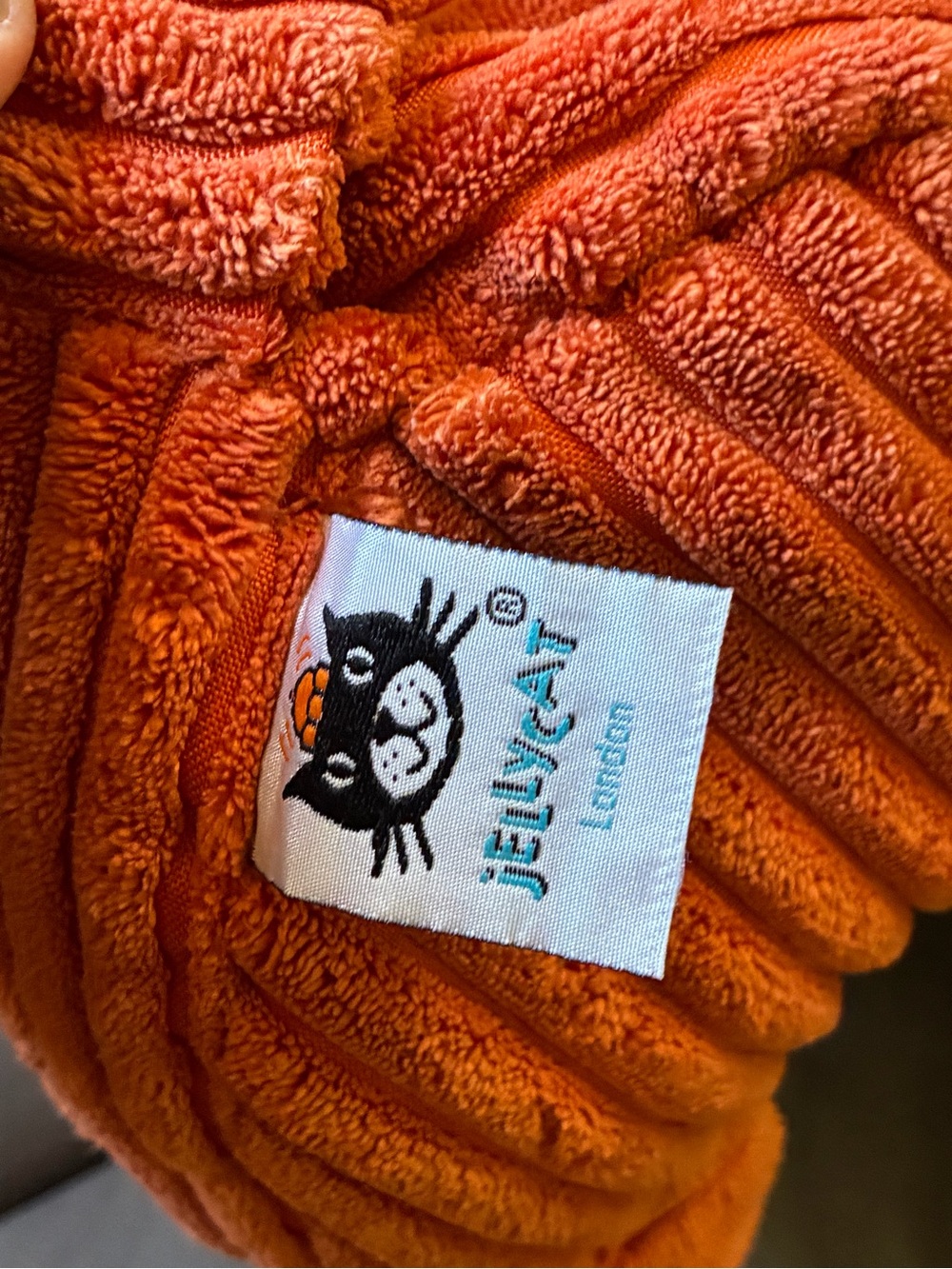 Jellycat 17" Cordy Roy Fox Plush London Corduroy Stuffed Animal Toy Orange - Picture 11 of 13